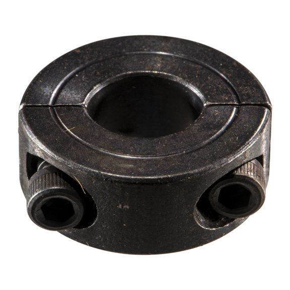 7/16" Black Oxide Steel Double Split Shaft Collar (2 pcs.)