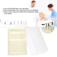 thumbnail image 3 of Support de Perceuse, Organisateur de Conteneur, Couvercle Transparent, Accessoire 168 Trous, 3 of 7