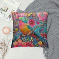 thumbnail image 2 of Pratyus Flowers Modern Rustic Decorative Pillow Covers with Zipper 1PC 18x18in, 2 of 5