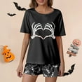thumbnail image 2 of Womens Pajama Sets Cozy Halloween Themed Daily Comfort Sleepwear Loungewear Nightwear Nightclothes Homewear, 2 of 4