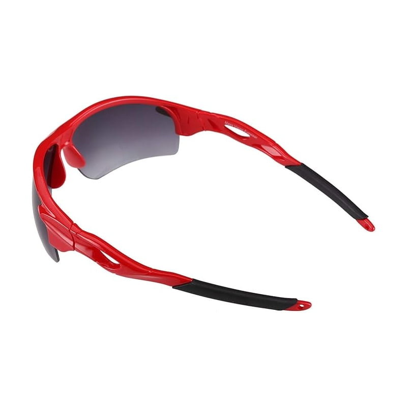 "The Allstars" 3 Pair Assortment of Bifocal Sport Wrap Reading Sunglasses for Men and Women - Brown/Red - 2.50