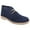 Navy, variant on Roamers Mens Real Suede Round Toe Unlined Desert Boots