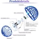 thumbnail image 2 of Flying Ball Flying Toy, Mini Drone Niños Rotación de 360 ° con Luces LED Brillantes, Drone Interior Exterior Niños Juguetes Regalos para Niños Niños y Niñas Xemadio LKX-0215, 2 of 7