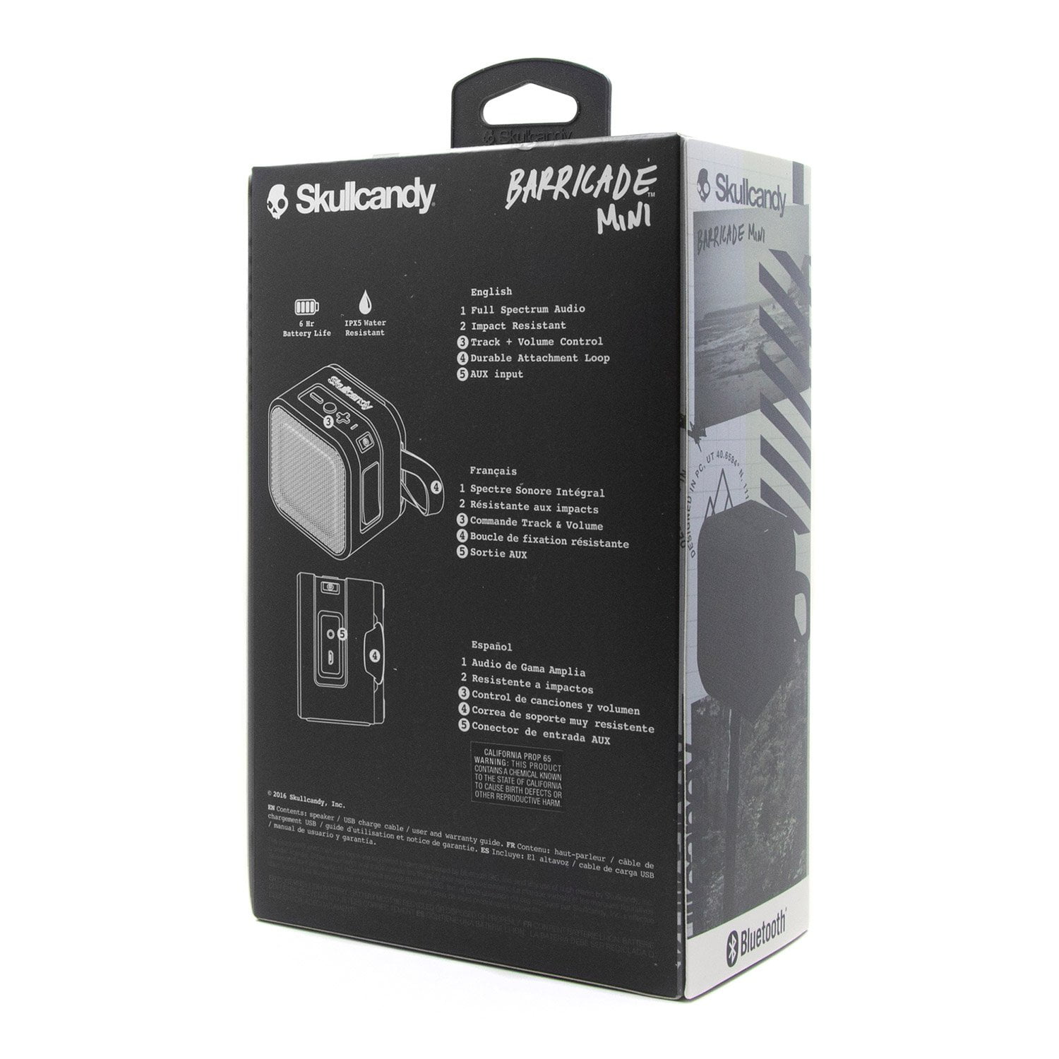 skullcandy barricade mini watts