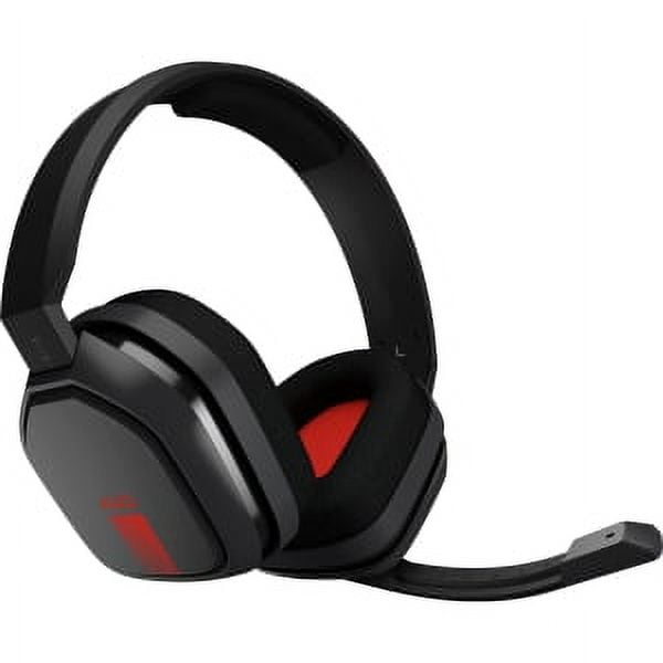 ASTRO Gaming A10 グレー/レッド Astro A10 Gaming Headset - PC Compatible - Over-the-ear, Over-the
