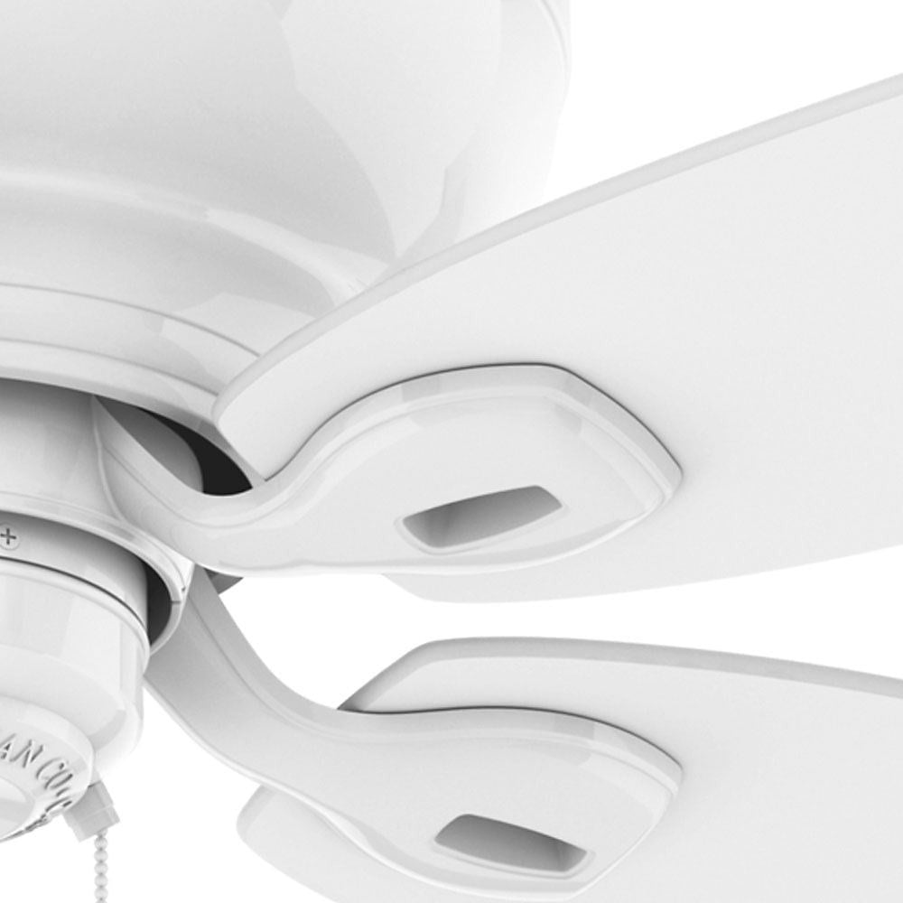 Casablanca Durant Durant 54″ 5 Blade Flush Mount Indoor Ceiling Fan – White Sansujyuku sansujyuku.com