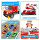 thumbnail image 2 of Coches Bomberos Belug Juguetes Rojo Colores, 2 of 5
