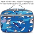 thumbnail image 2 of Lonchera FlowFly Kids, bolsa blanda aislante Mini Cooler Shark, 2 of 9
