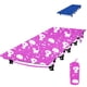 thumbnail image 1 of Cuna de camping para niños y cama de viaje para niños pequeños | Cunas Ligeras y Compactas para Dormir | Cuna plegable portátil para niños pequeños, jóvenes e incluso adultos (rosa 69"" x 27,5""), 1 of 6