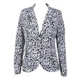 thumbnail image 2 of ITFABS Veste de Costume pour Femmes, Cardigan Imprimé Motif Léopard à Manches Longues, 2 of 6