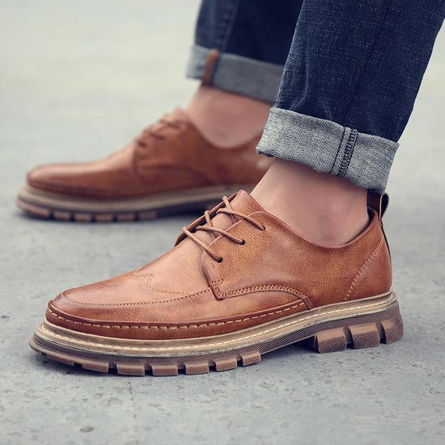 mens black oxford casual shoes