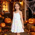 thumbnail image 2 of Gaexia Halloween Nightgowns,Soft Princess Pajama Dresses,Sleepwear Nightie,Sleeveless Nightdress Dress, 2 of 4