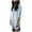 Blue, variant on Odeerbi Jackets For Women Autumn Trendy Loose Solid Tassel 2025 Casual Full-Sleeve Tops Denim Jacket Blouse Coat Blue