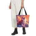 thumbnail image 4 of Kdxio Sunset Cloud Corgi Women Reusable Grocery Bags Foldable Ripstop,Reusable Shopping Bags for Shopping,Gym,Gift, 4 of 5