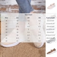 thumbnail image 3 of Gpaecead Women's Knit Mesh Walking Shoes Soft Sole Breathable Non Slip Elastic Strap Comfortable Slip On Flats For Summer Daily B-Black, 3 of 7