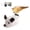 gray remote control, variant on Auto-Rolling Kitten With Long Tail Noise Effects, Plush Construction Promotes Exercise & Mental
