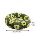 thumbnail image 4 of All Season Pet Beds for Dogs and Cats - Round Warm Sleeping and Resting Bed for Ideal for Home Use, 4 of 7