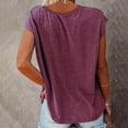thumbnail image 4 of Viikei Womens Tank Top Camisoles for Women Plus V-neck Solid Blouse Summer Tops, 4 of 6