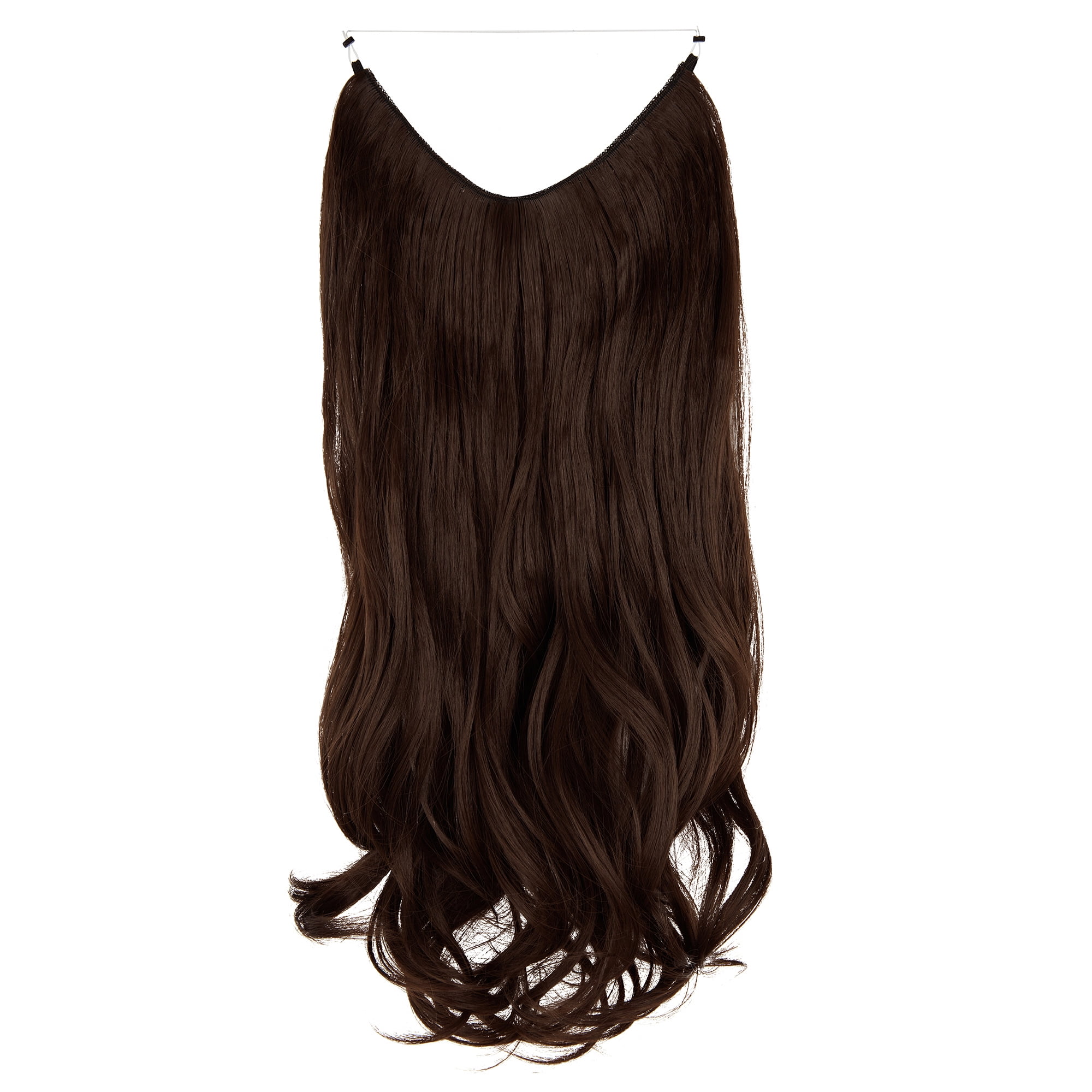 LELINTA Invisible Wire Hair Extension Curly Long Synthetic Hairpiece 18-20 Inch Hidden Wire Headband for Women Heat Resistant Fiber No Clip No Glue Hairpieces LELINTA Invisible Wire Hair Extension Curly Long Synthetic Hairpiece 18-20 Inch Hidden Wire Headband for Women Heat Resistant Fiber No Clip No Glue Hairpieces