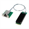 thumbnail image 1 of Tarjeta de Red M.2 B+M de un Solo Puerto 10 GbE Adaptador de Red Ethernet RJ45 AQC107S T1 Tarjeta de Red de Servidor de de Control, 1 of 5