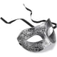 thumbnail image 5 of 2pcs Máscara de Mascarada Cool Men Griego Romano Luchador Mascarada Máscara de Cosplay para Accesorio de Disfraces / Baile de Máscaras / Halloween (Plata), 5 of 5