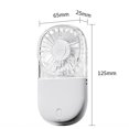 thumbnail image 3 of EUDIDV Portable Fan Mini Folding Fan Portable USB Transparent Fan;Suitable for Indoor and Outdoor Use, 3 of 5