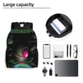 thumbnail image 6 of Invader Zim Backpack Lightweight Unisex Basic Daypack Bookbag Laptop Satchel Rucksack For Travel School Office Daily, 6 of 8
