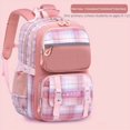 thumbnail image 1 of Children's Large Capacity Backpack Schoolbag For Kindergarten Primary School Students Travel Backpack Waterproof Multi-layer Backpack, 1 of 4