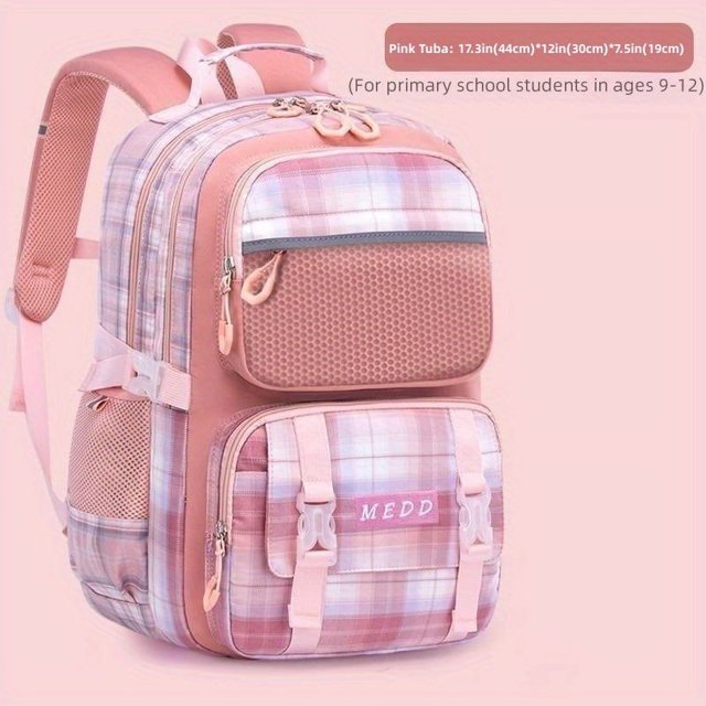 Children's Large Capacity Backpack Schoolbag For Kindergarten Primary School Students Travel Backpack Waterproof Multi-layer Backpack