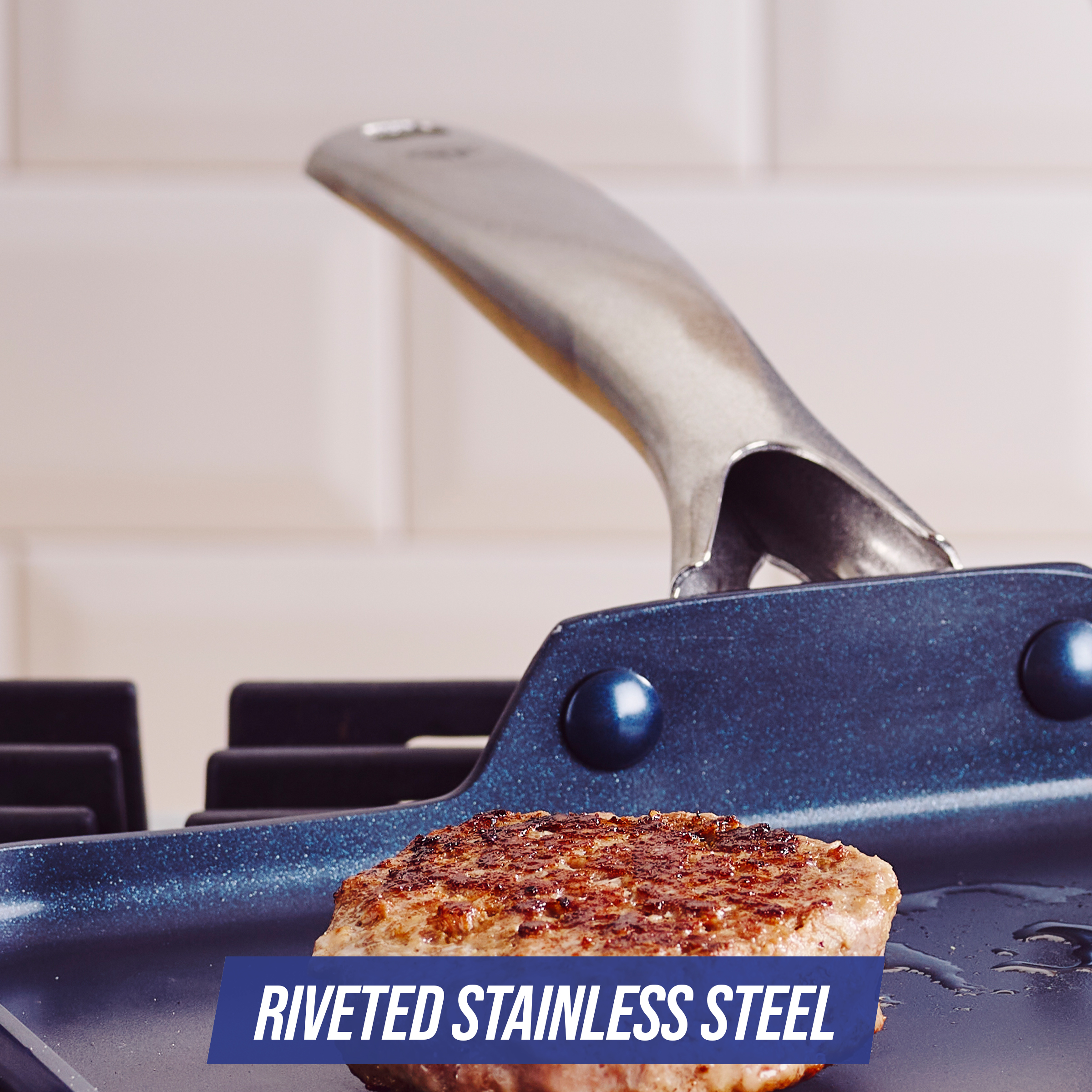 Blue Diamond 11" Ceramic Nonstick Griddle photo 3