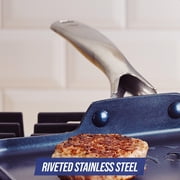 Blue Diamond 11″ Ceramic Nonstick Griddle – Toxin-Free, Dishwasher, Oven, and Metal Utensil Safe