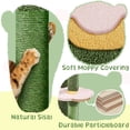 thumbnail image 5 of Yaheetech 48.5″ H Oasis-themed Cat Tower with Condos, Perches & Scratching Posts, Green/Yellow, 5 of 7