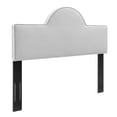 thumbnail image 2 of Pemberly Row Performance Velvet King/California King Headboard in Light Gray, 2 of 7