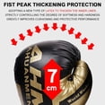 thumbnail image 6 of 1 Pair Boxing Gloves Adults Women Men Boxing Sanda Gloves Unisex Boxing Training Exercise Leather Gloves Sports Protection Mitts, 6 of 10