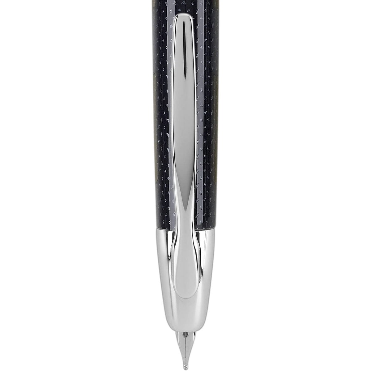 Pilot Vanishing Point Blue Carbonesque Fountain Pen - Fine