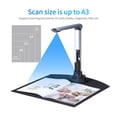 thumbnail image 2 of BK52 Portable Book & Document Camera Scanner, Capture Size A3 HD 10 Mega-pixels USB 2.0 High Speed Scanner With LED Light ,Easy to Use, 2 of 7