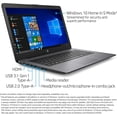 thumbnail image 3 of HP Stream 14-ds0060nr Laptop AMD A4-9120e 4GB Memory 64 GB eMMC SSD AMD Radeon R3 Series 14" Windows 10 in S mode - Brilliant Black - 6ZB91UA#ABA, 3 of 5