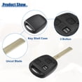 thumbnail image 3 of Unique Bargains 314.4 MHz Key Fob Keyless Entry Remote for Lexus ES330 2004-2006 for Lexus RX330 2004-2006 Black, 3 of 7