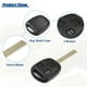 thumbnail image 3 of Mando a distancia de entrada sin llave con llavero de 314,4 MHz para Lexus ES330 2004-2006 para Lexus RX330 2004-2006 negro, 3 of 8