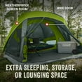 thumbnail image 3 of Coleman Skydome™ 6-Person Camping Tent with Screen Room, Rock Grey, 3 of 8