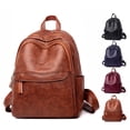 thumbnail image 2 of Lady Backpack Fashion Solid Color All- match Casual Backpack Travel Backpack, 2 of 7