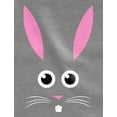 thumbnail image 2 of Tstars Girls Easter Holiday Shirts Easter Shirt Bunny Face Tee Cute Little Easter Rabbit Kids Happy Easter Party Shirts Easter Gifts for Girl Toddler Fitted T Shirt, 2 of 6