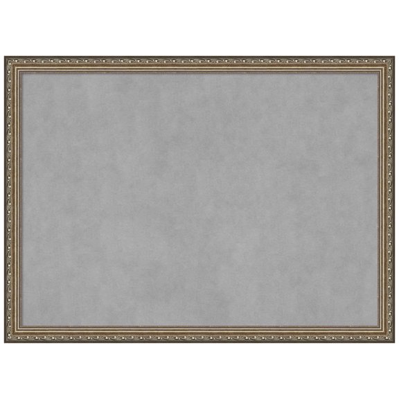 Amanti Art Parisian Silver Framed Magnetic Board 30 x 22 in.