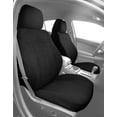 thumbnail image 2 of CalTrend Front Sport Buckets SuperSuede Seat Covers for 2019-2022 Toyota Corolla - TY590-03SS Charcoal Insert and Trim, 2 of 3