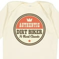 thumbnail image 4 of Inktastic Dirt Biker Vintage Classic Boys or Girls Long Sleeve Baby Bodysuit, 4 of 5