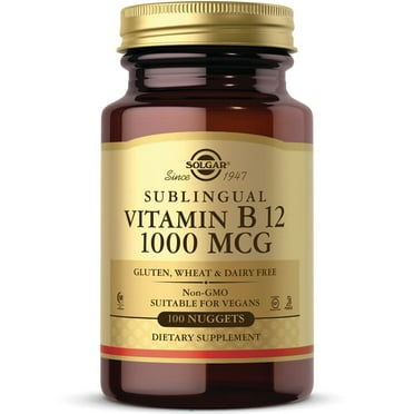 Solgar Sublingual Vitamin B 12 1,000 mcg 100 Tabs