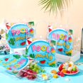 thumbnail image 4 of Bolsas transparentes para fiestas de piscina Alicset, 20 unidades con asas, 4 of 7