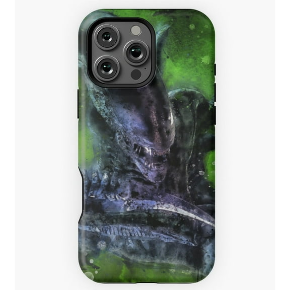 Xenomorph Alien Movie Monster GA1511 Phone Case for iPhone 11 to 17 Pro Max
