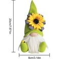 thumbnail image 5 of Gnome Plush Decorations for Home, Spring Summer Sunflower Decor, Handmade Faceless Doll, Gnome Ornaments Home Office Festival Decor, 5 of 7