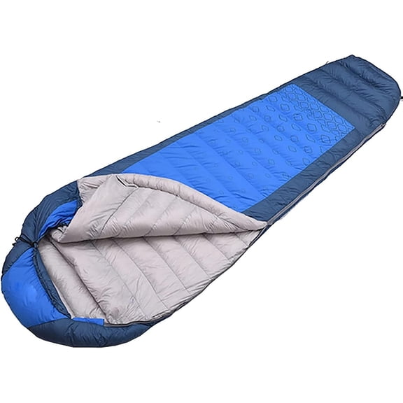 Velvet Sleeping Bag Sleeping Bags for Adults Lightweight Sleeping Bag 3-4 Seasons Warm Cold Weather Sleeping Bag for Camping Hiking and Backpacking